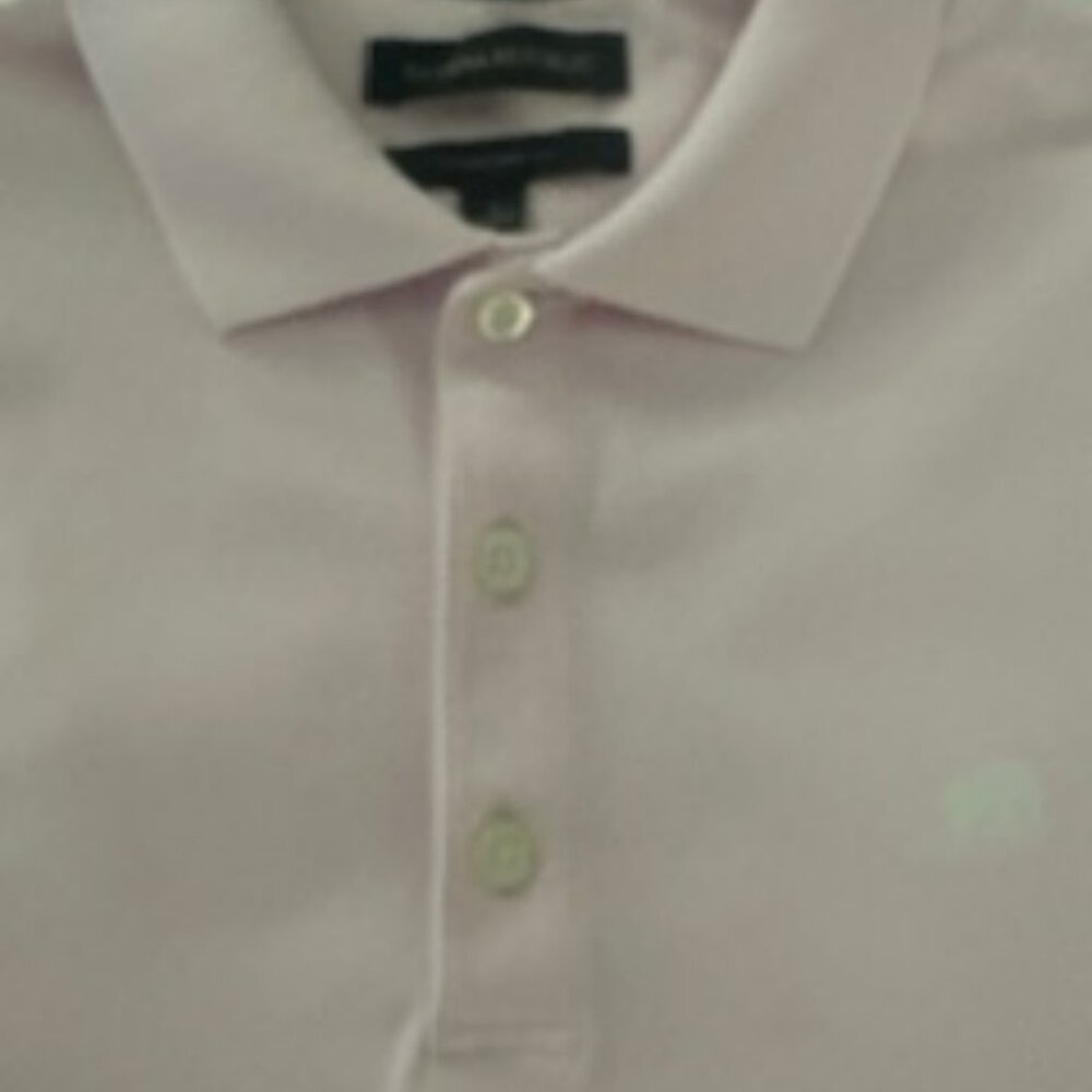 Banana Republic Mens Standard Fit Polo Size Small S Pink